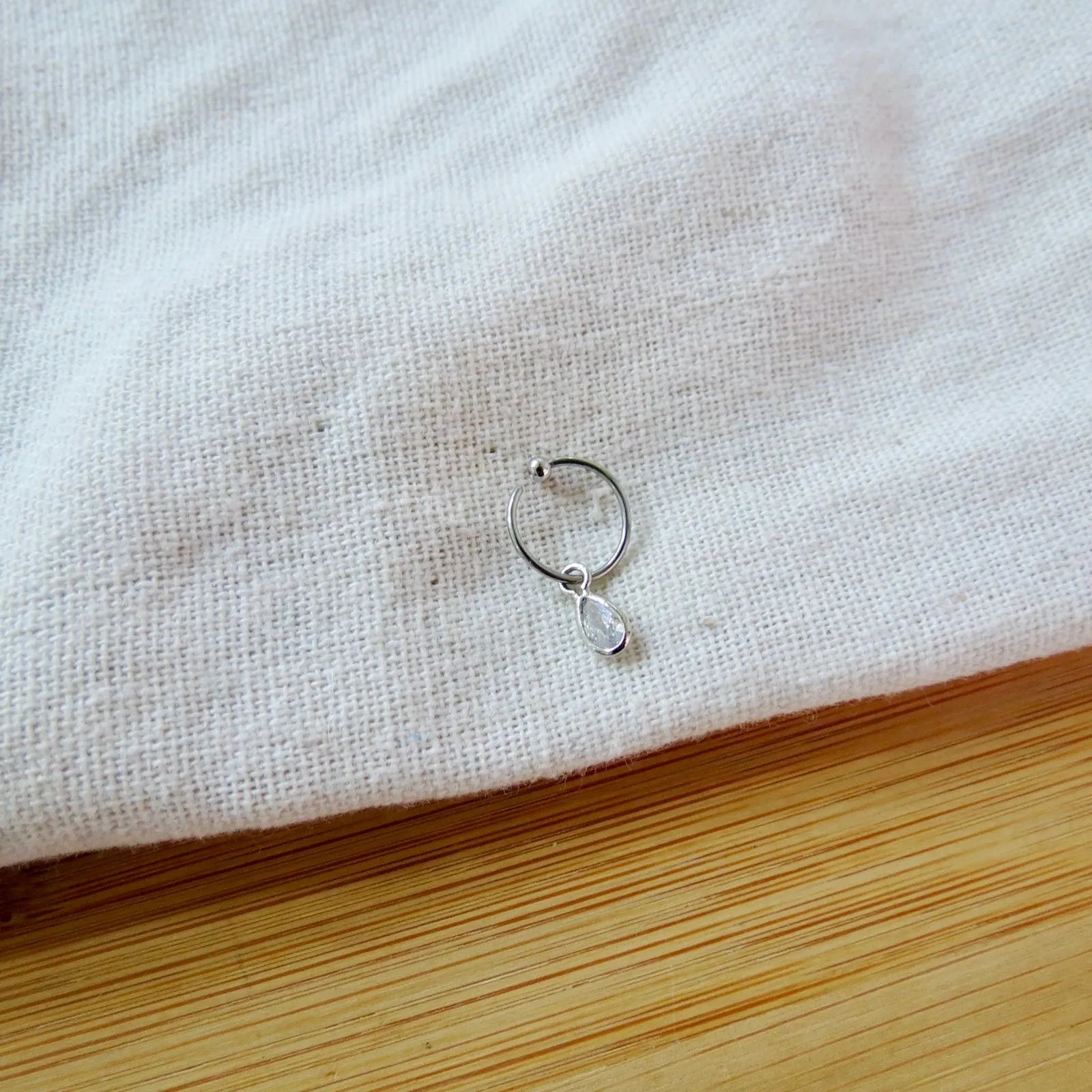 Piercing Argola Pingente torção