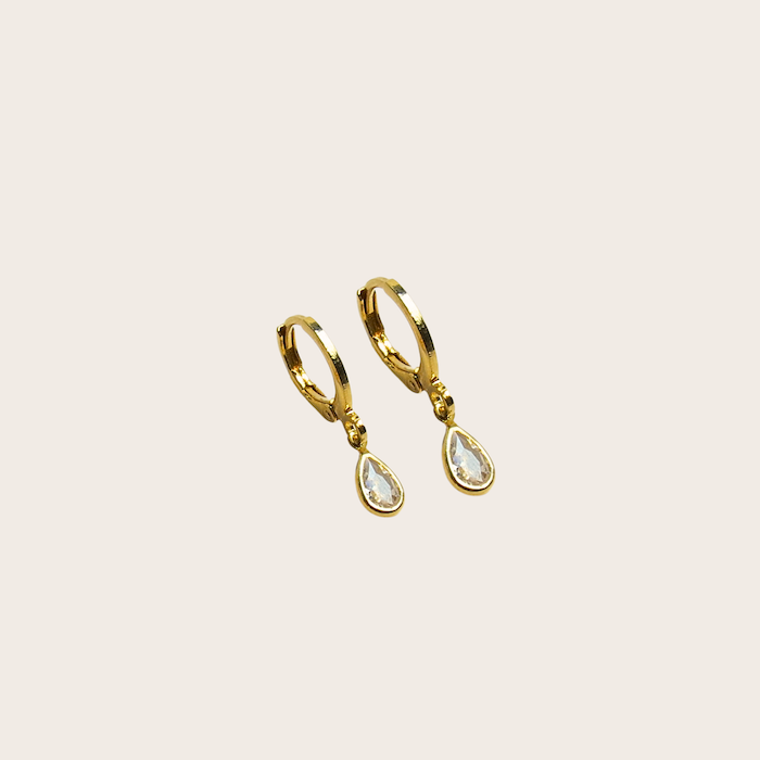 Brinco Argola Gota Média