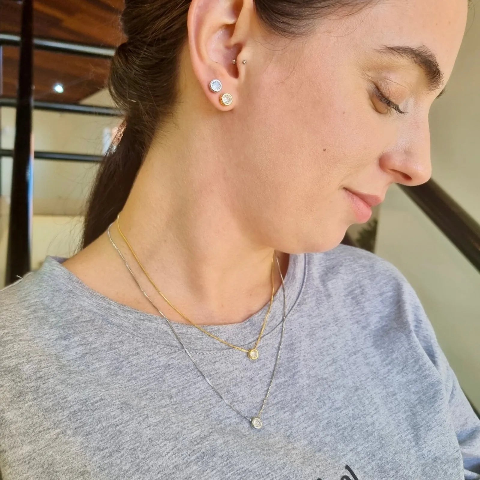 Colar Ponto De Luz Classic