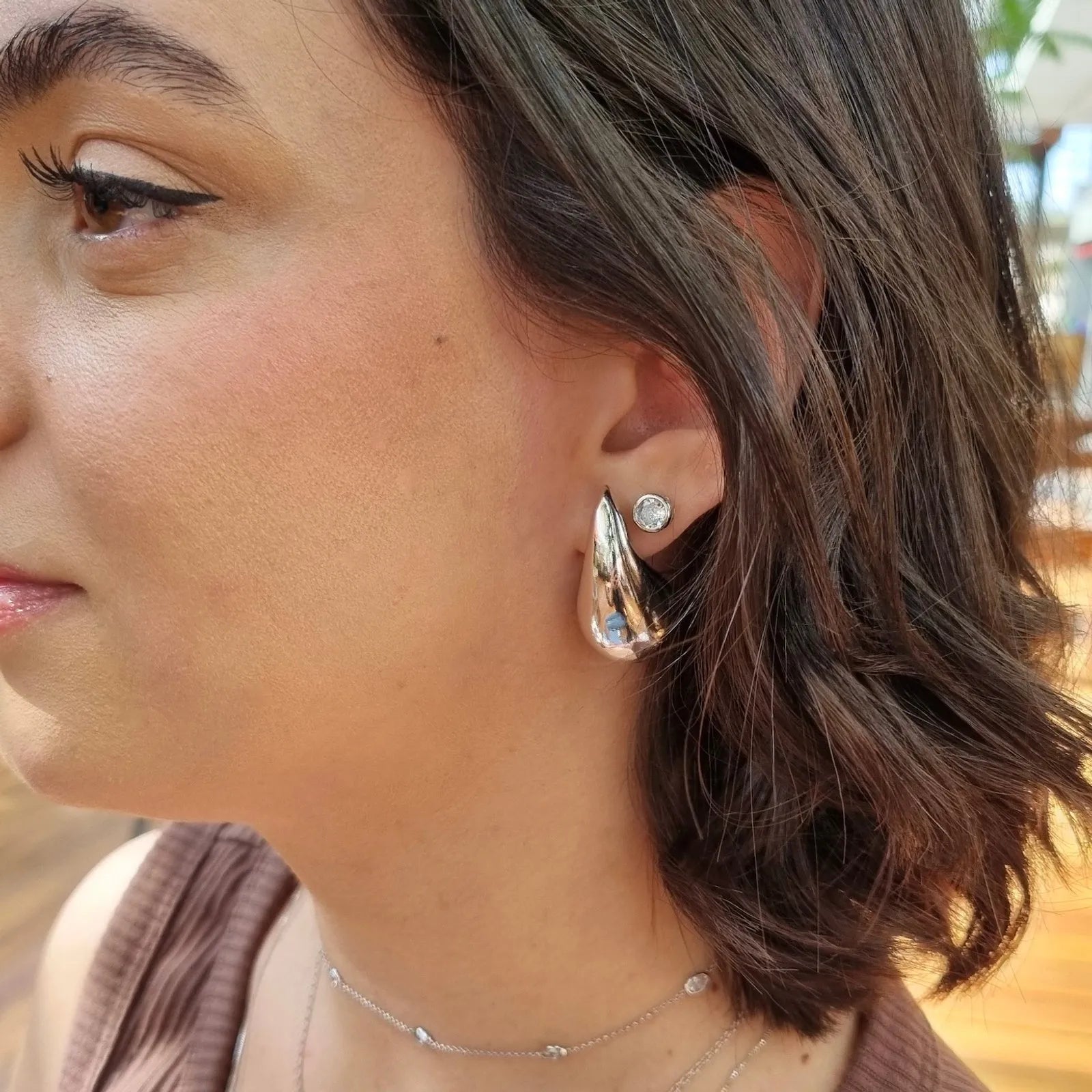 Brinco Ponto De Luz Classic Pequeno