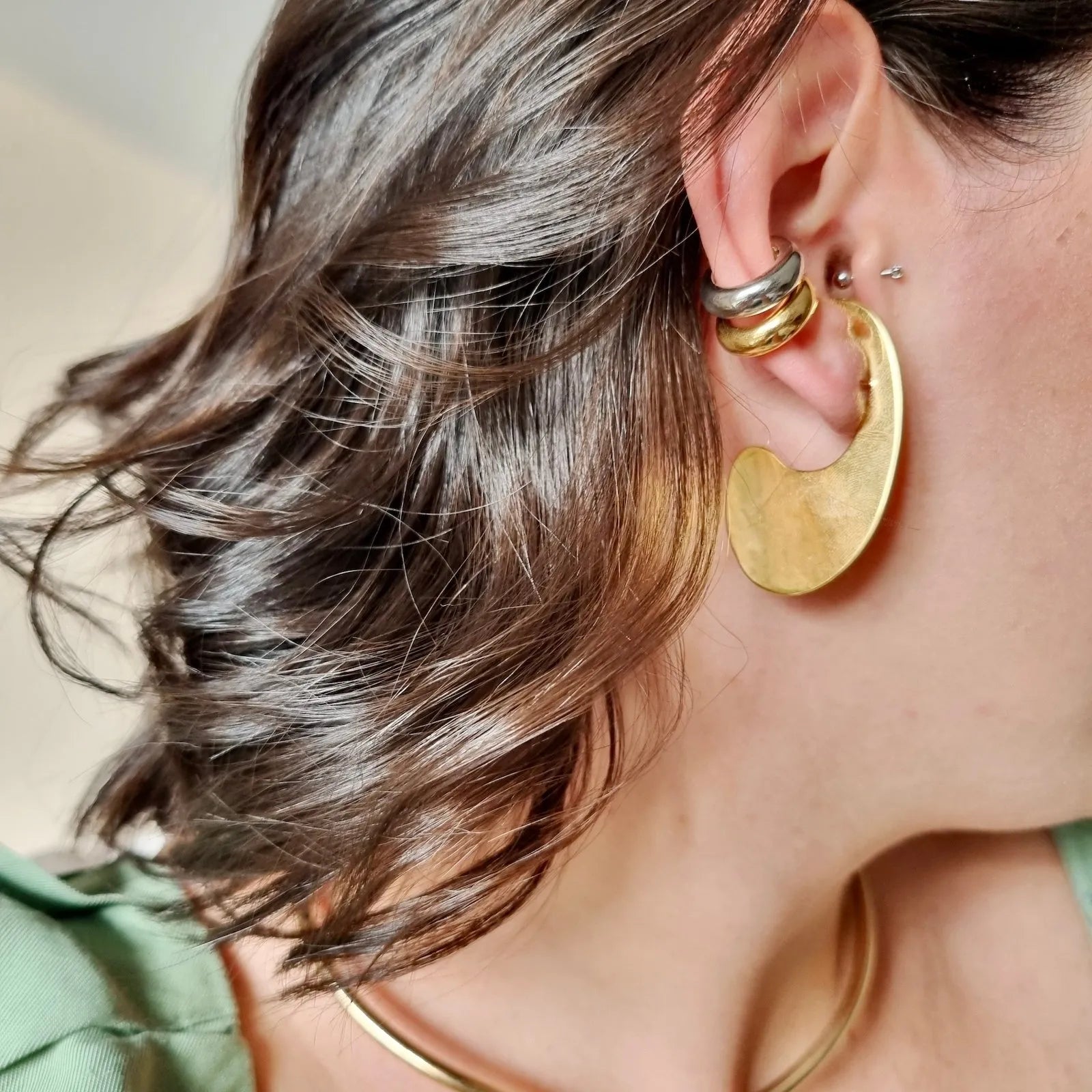 Brinco Ear Hook Oval