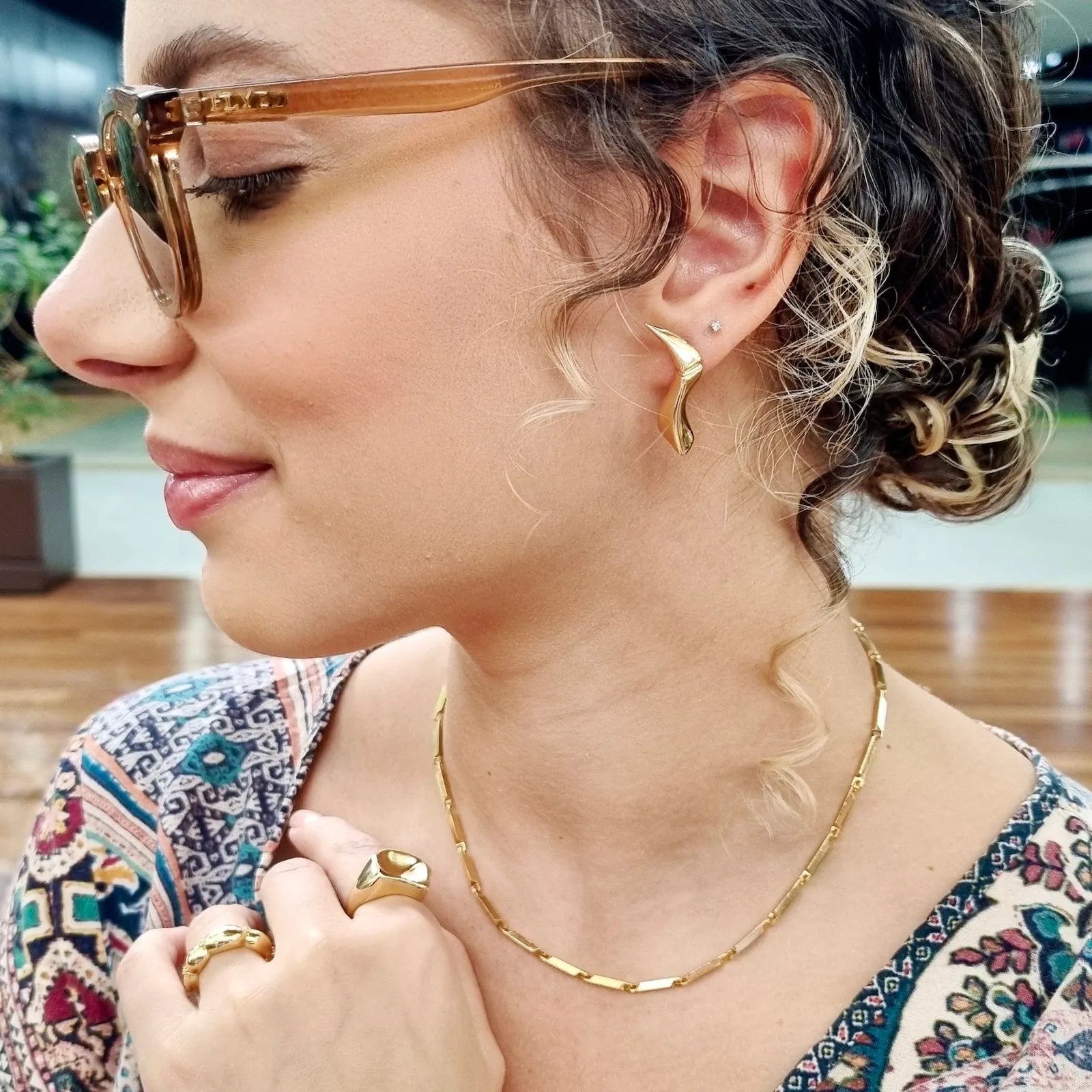 Brinco Ear Cuff San