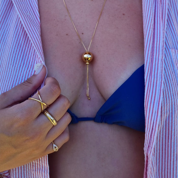 Colar Gravatinha Filetes (Cópia)