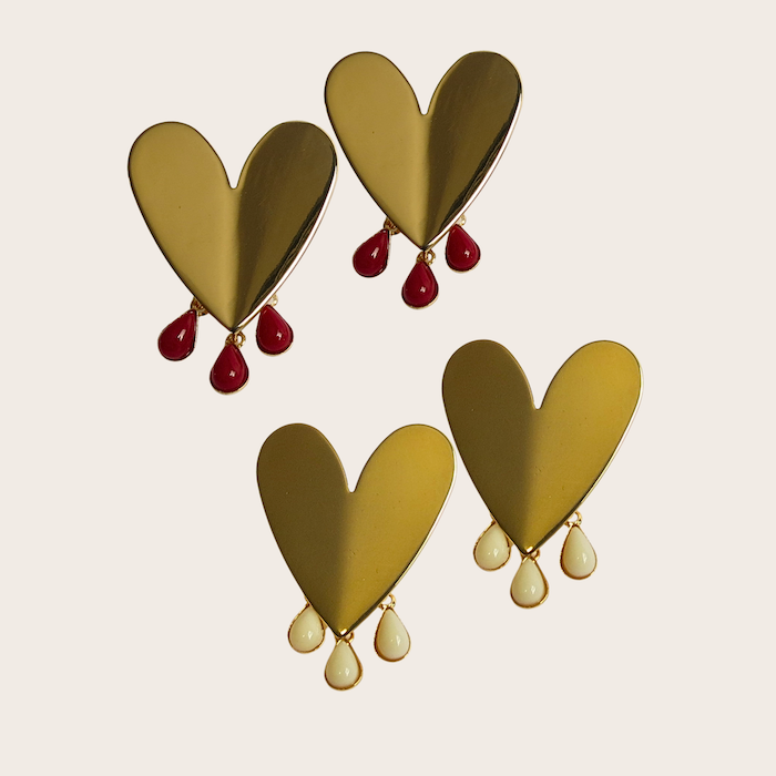 Brinco Coração Hana