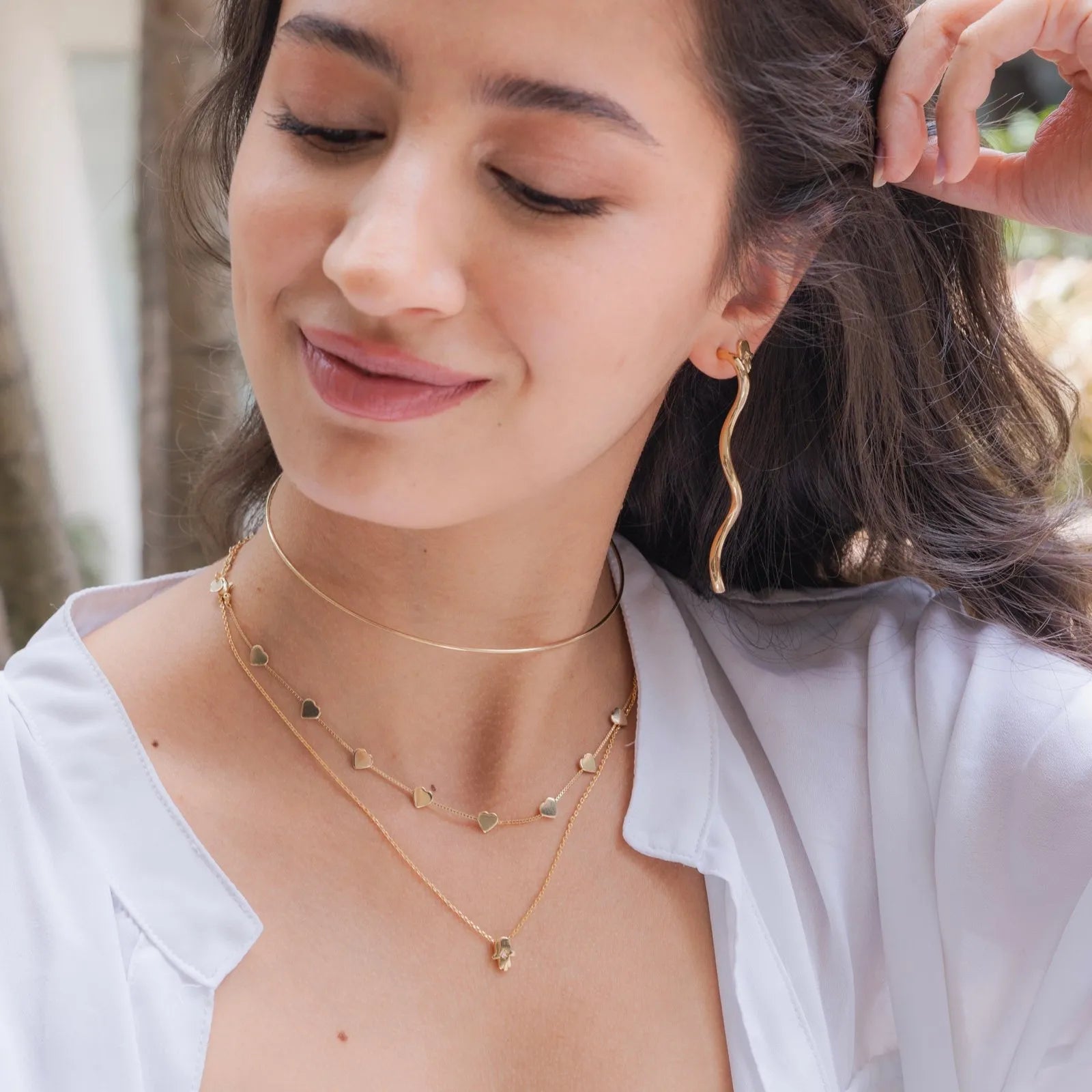 Colar Choker Aro