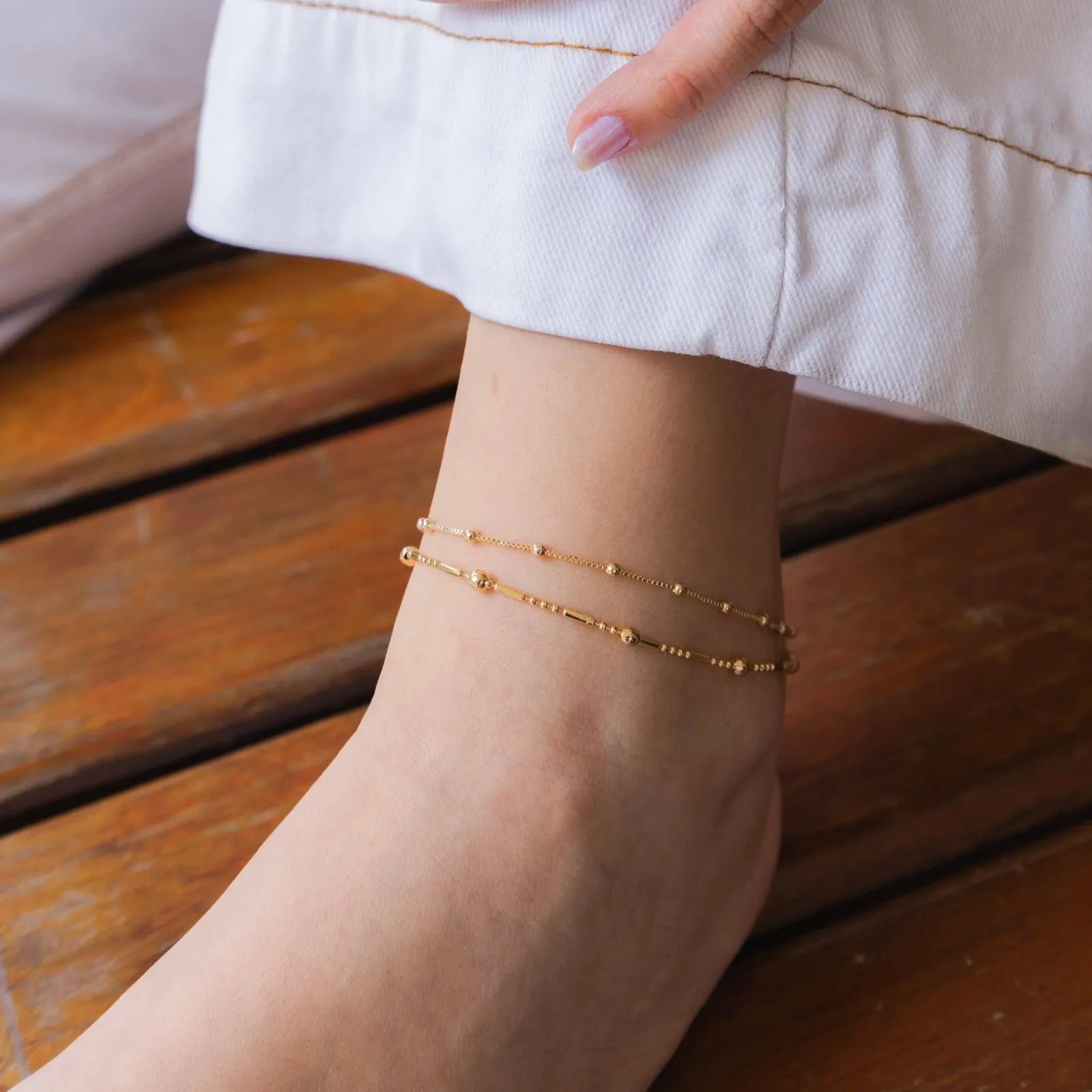 Tornozeleira Bolinhas Joana