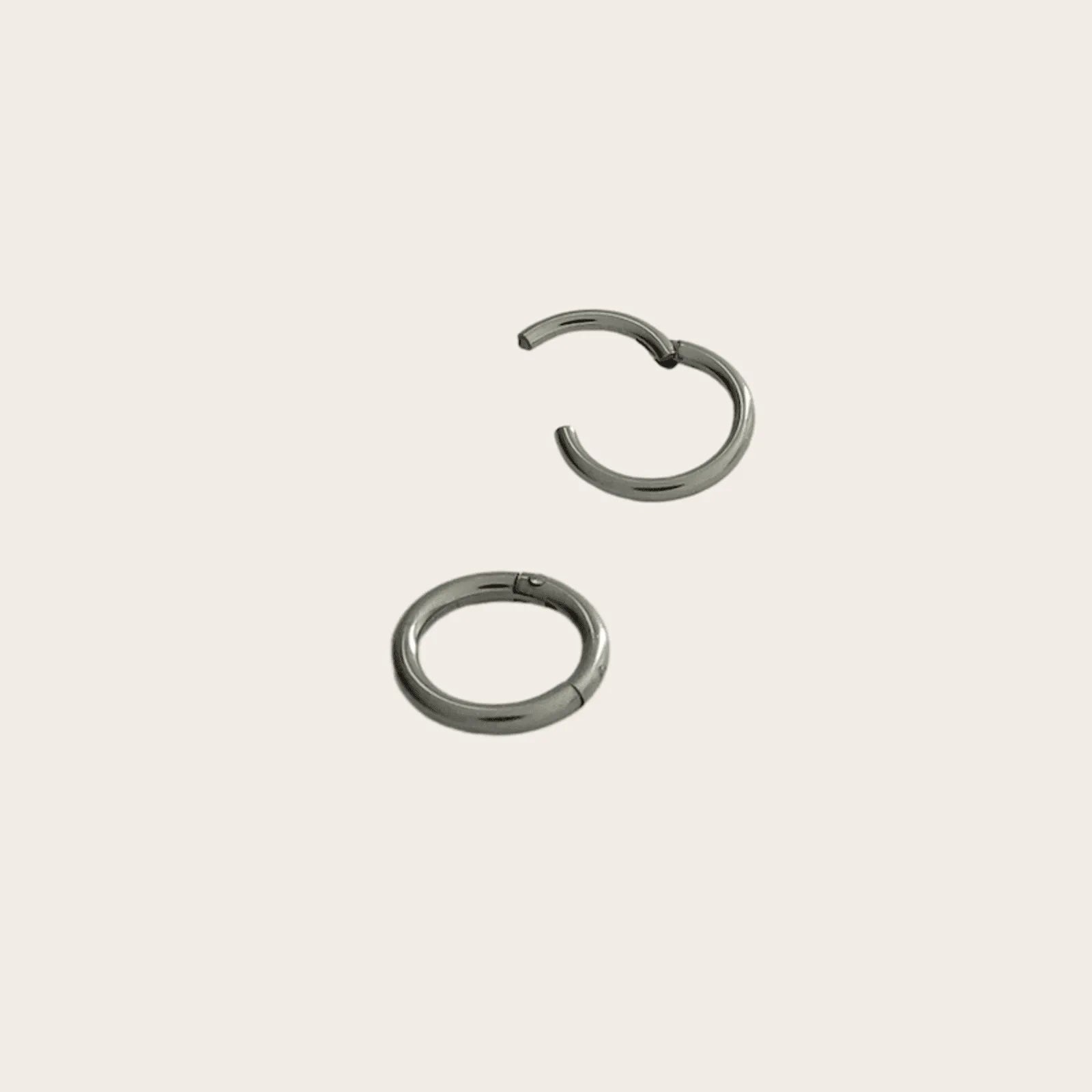 Piercing Argola Segmentada Titânio