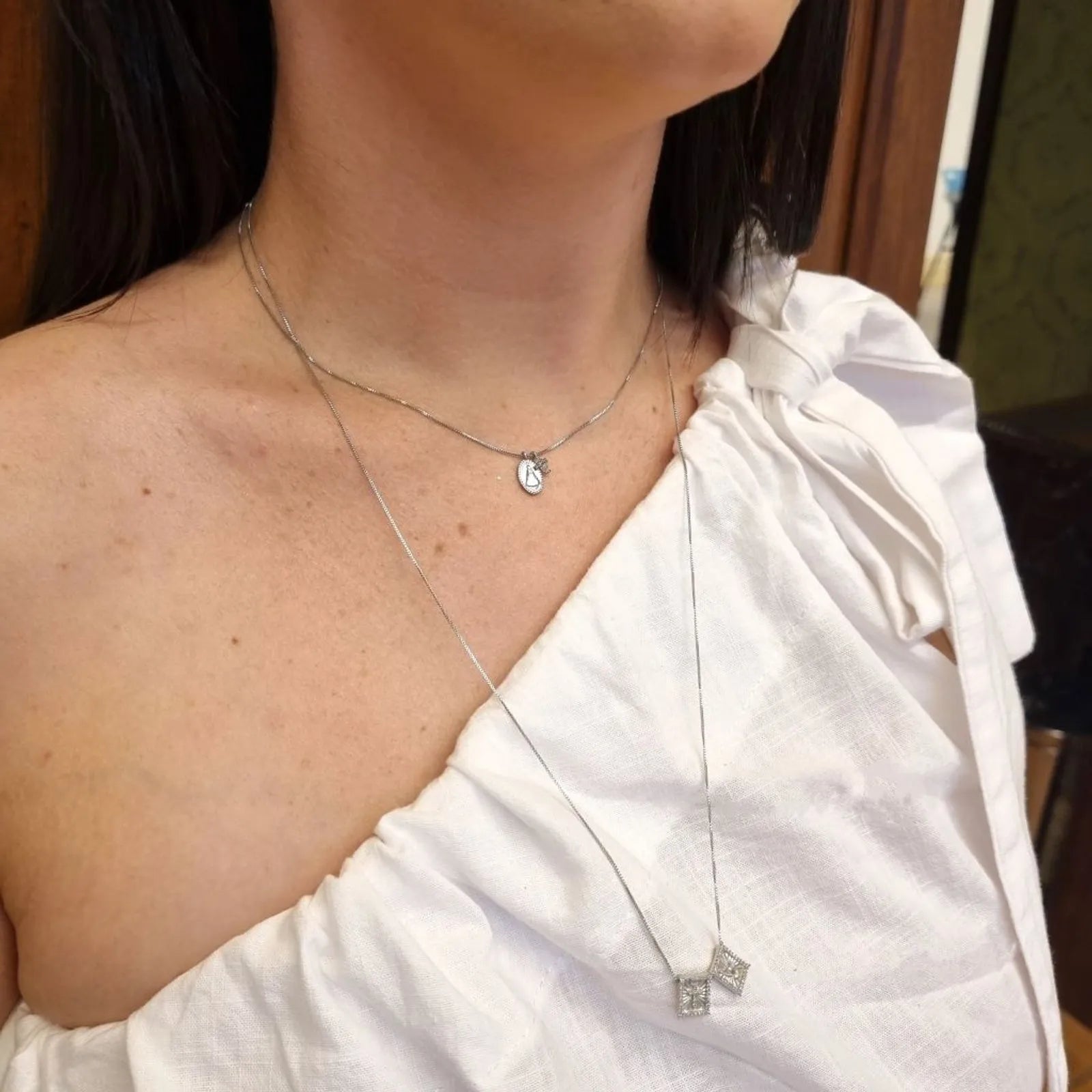 Colar Nossa Senhora Mini Joia