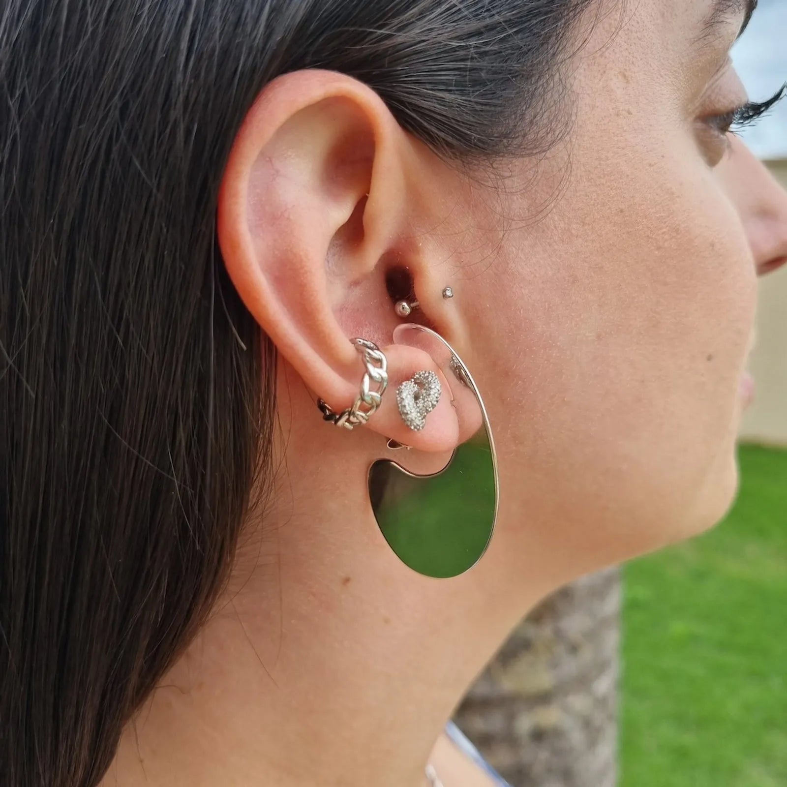 Brinco Ear Hook Oval