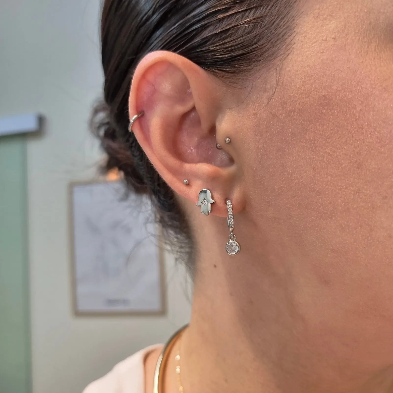 Brinco Mão de Fátima