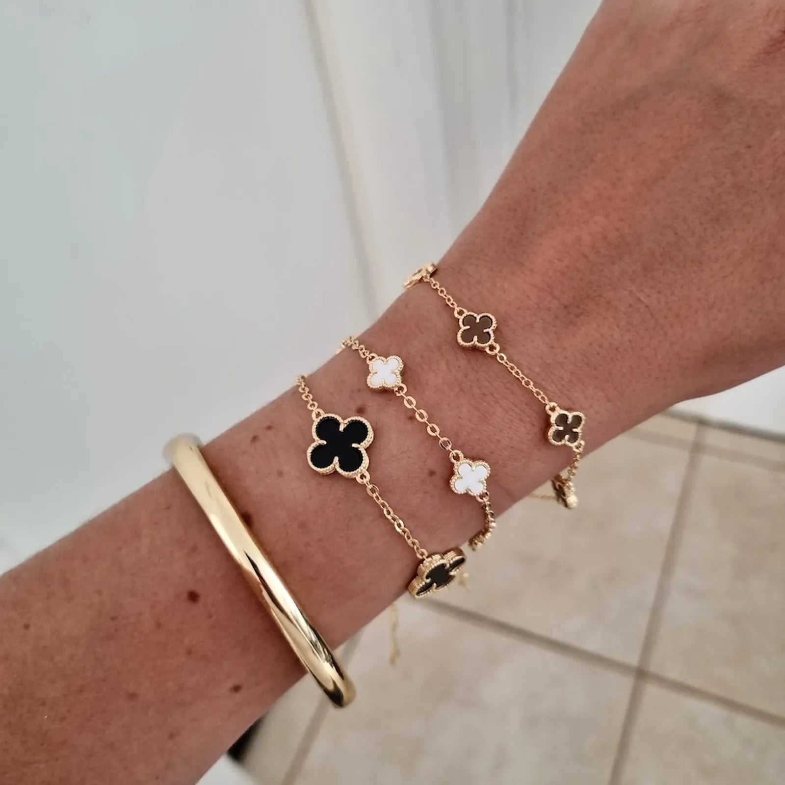 Pulseira Trevos Pequenos