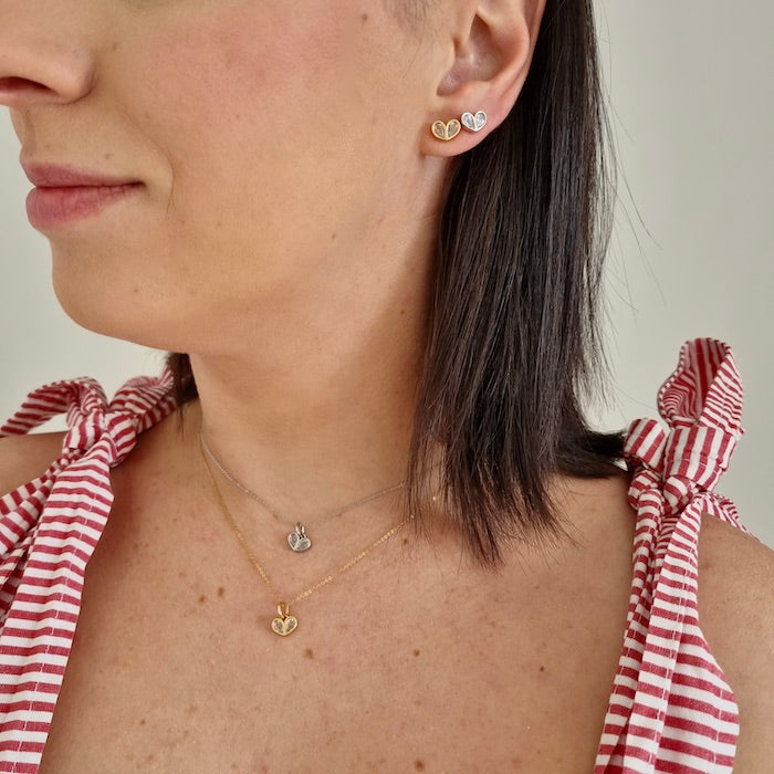 Colar Coração Farfalla