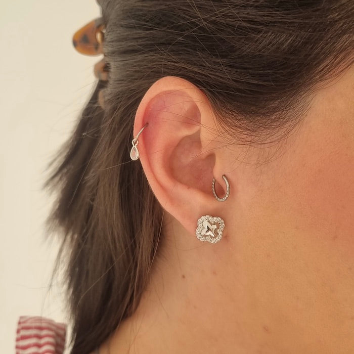 Piercing Argola Segmentada Frontal