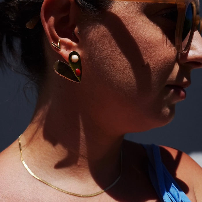 Brinco Coração Ane