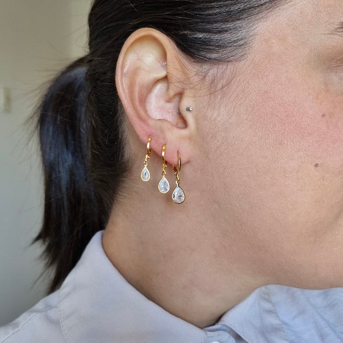 Brinco Argola Gota Pequena