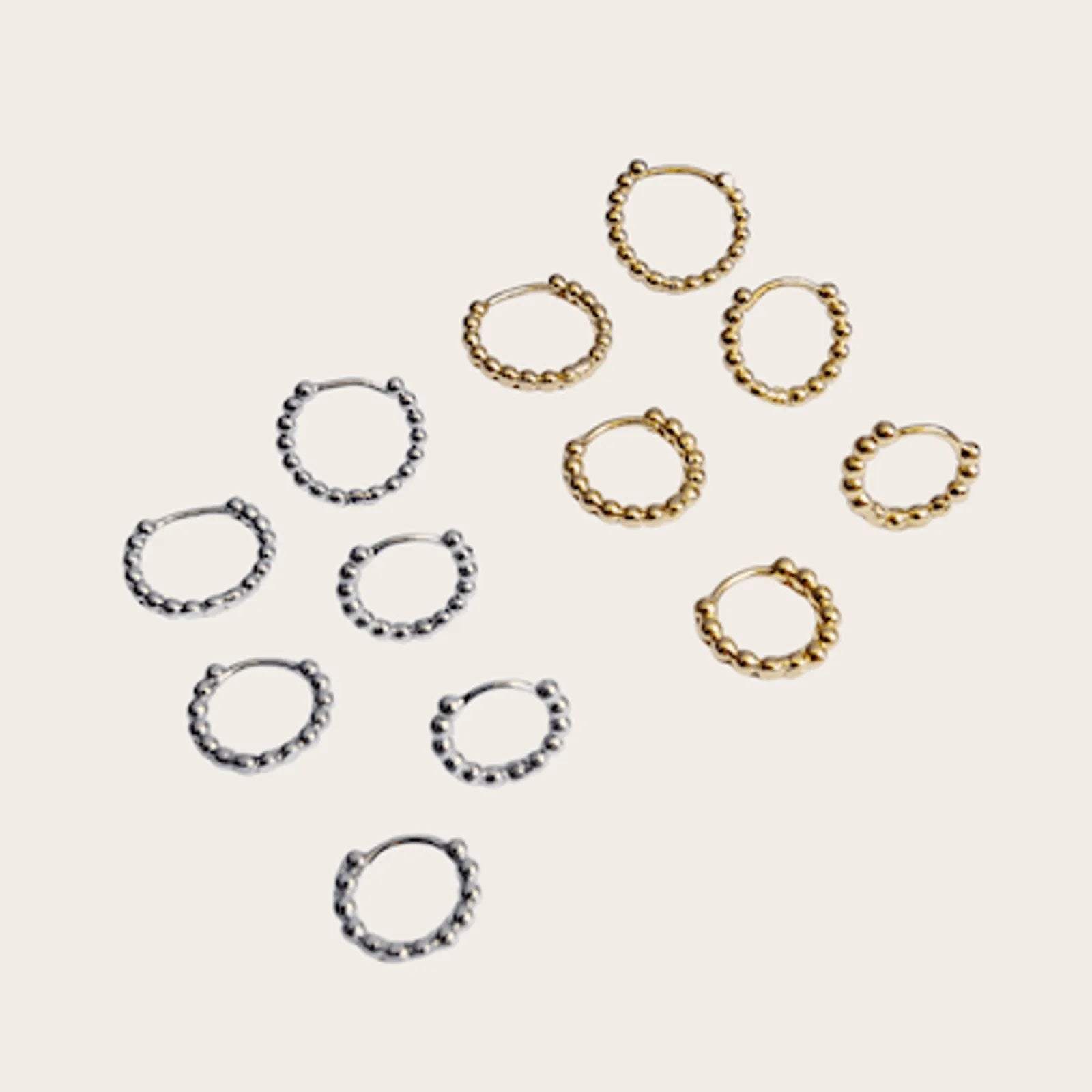 Brinco Argola Bolinhas
