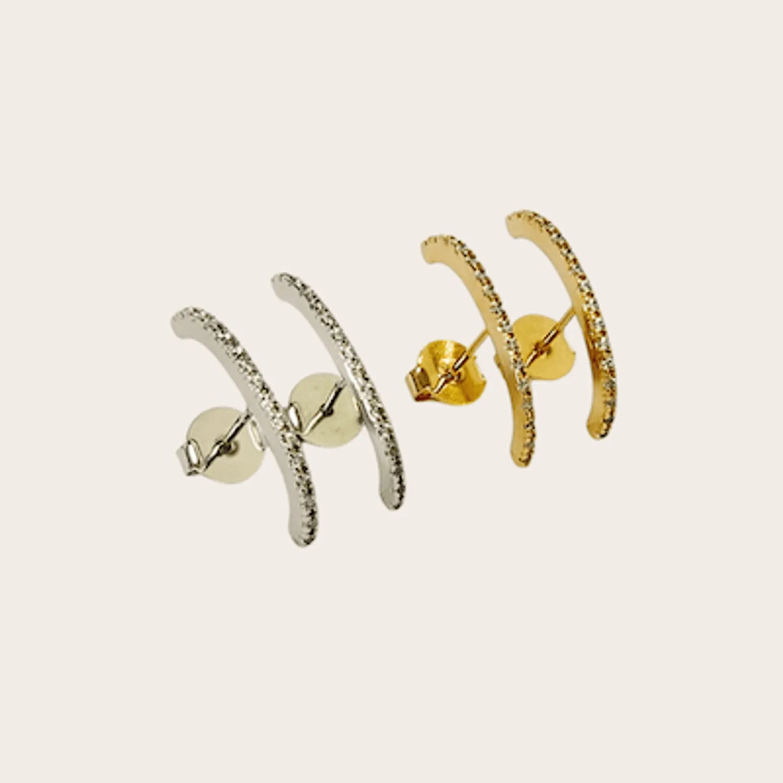 Brinco Ear Hook Cravejado Las