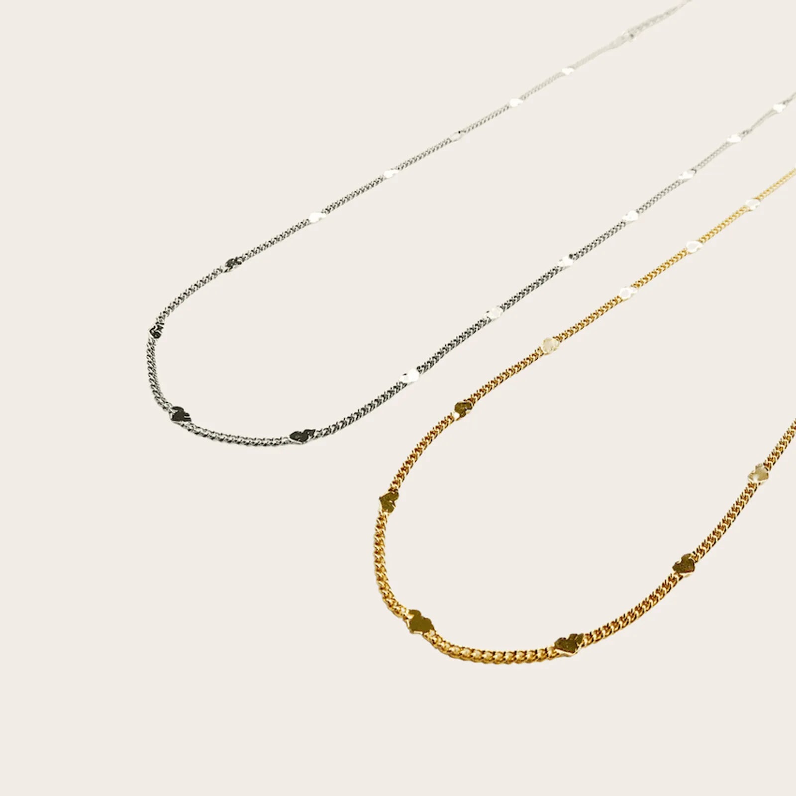 Colar Choker Corações Grumet