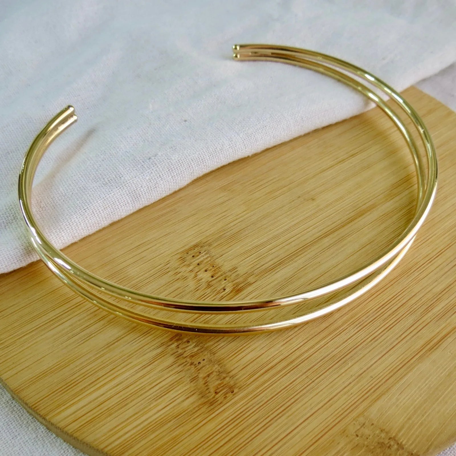 Colar Choker Double