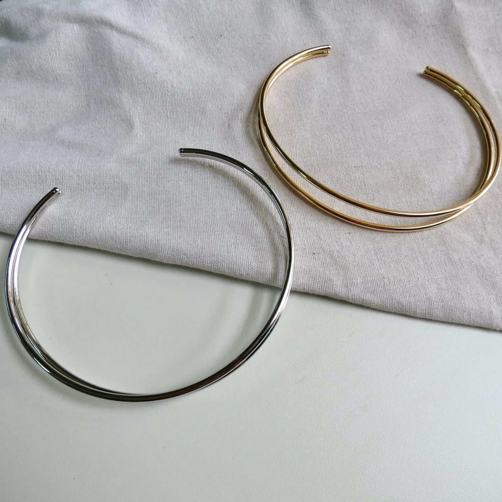 Colar Choker Double