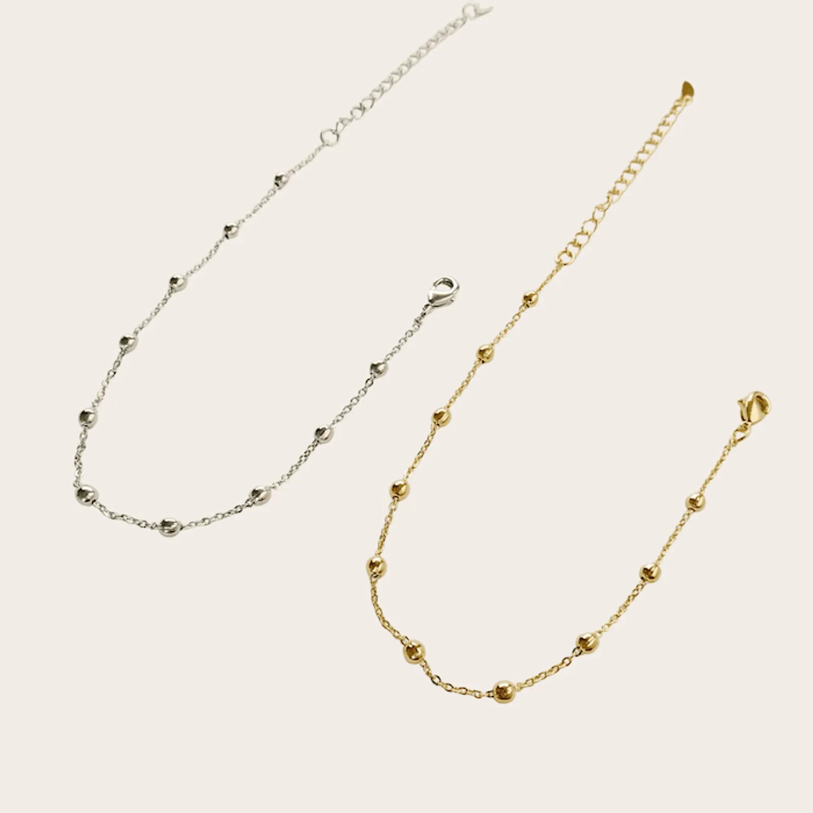Pulseira Bolinhas com Elos