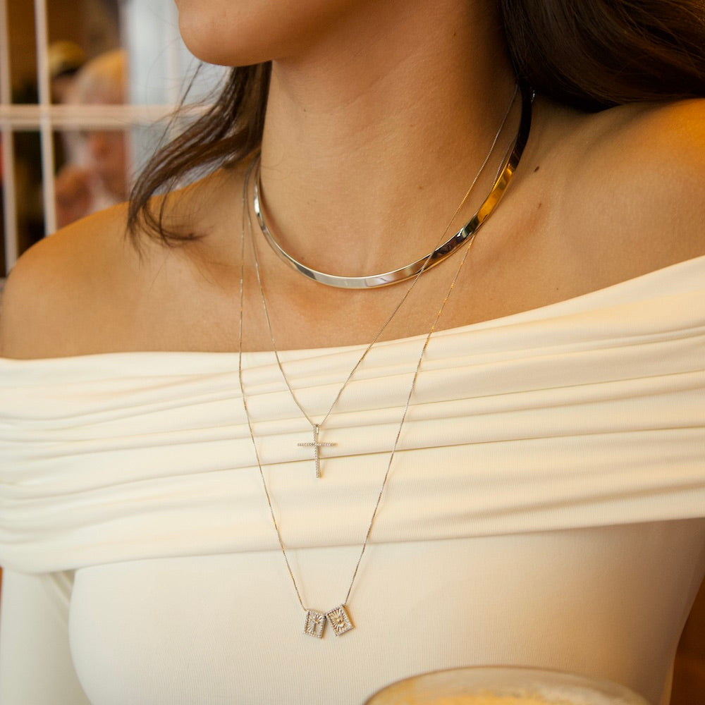 Escapulário Cruz E Espirito Santo Versátil