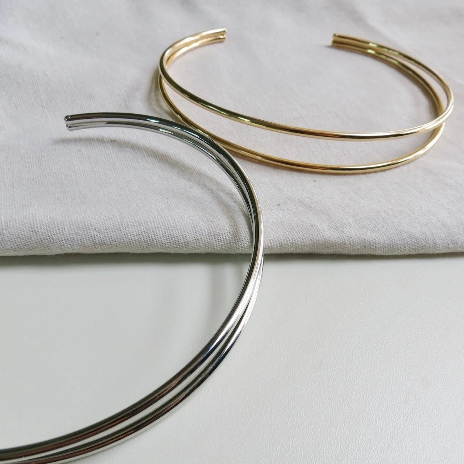 Colar Choker Double