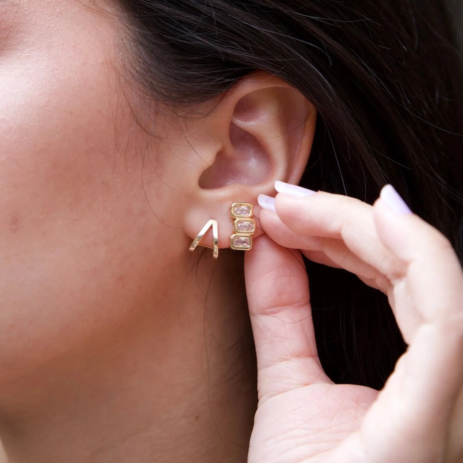 Brinco Ear Cuff Three