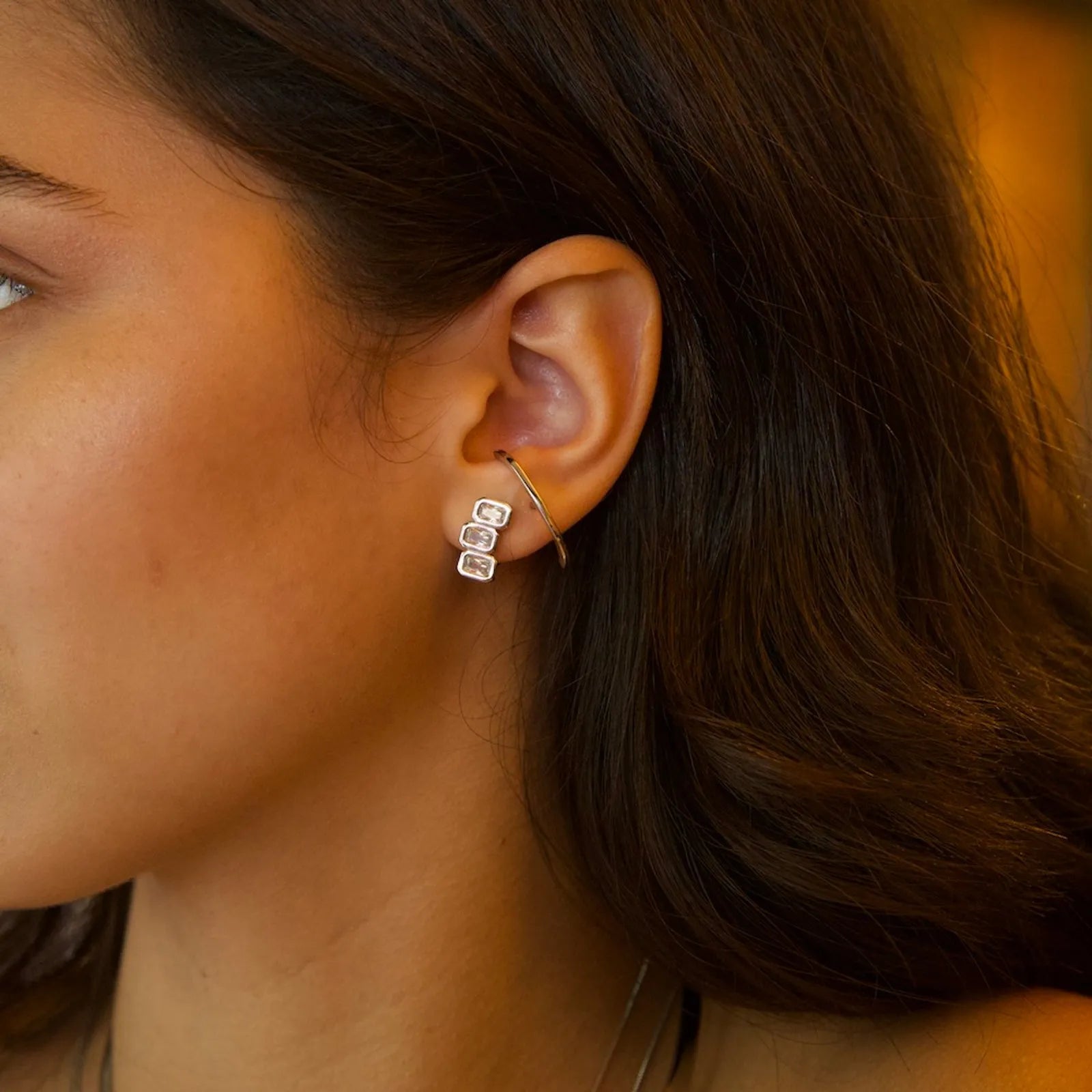 Brinco Ear Cuff Three